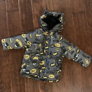 Zara Baby Batman Puffer Jacket, 3/4 Years